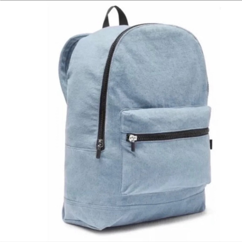 Victoria’s Secret PINK Denim Faded Blue Backpack